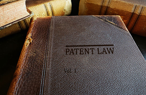 Image of a Patent Law book